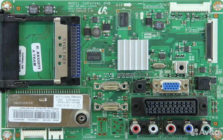 Платы для телевизоров main, бп для Samsung