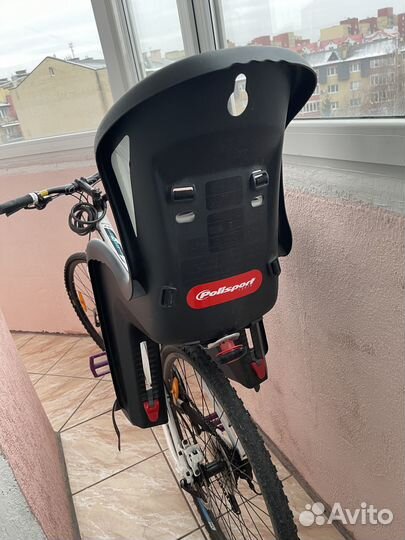 Кресло детское на вел Polisport Bilby Maxi FF