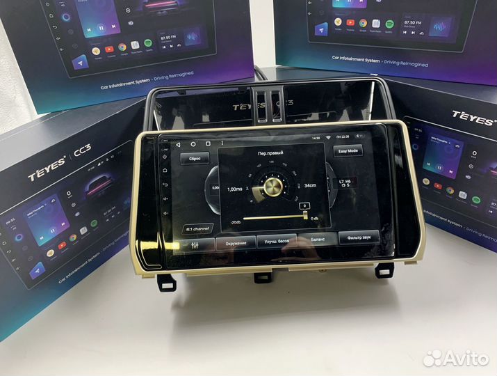 Teyes CC3 4/64 для Toyota Prado 150 2-рест