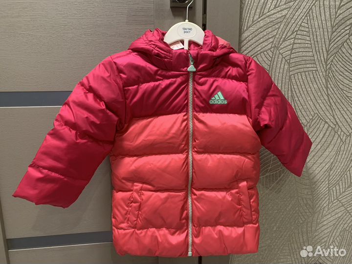 Пуховик для девочки adidas