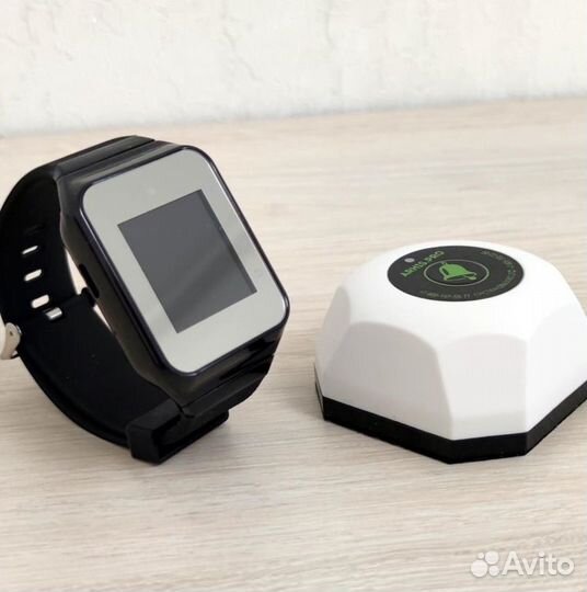 Беспроводная система/кнопка вызова официанта часы