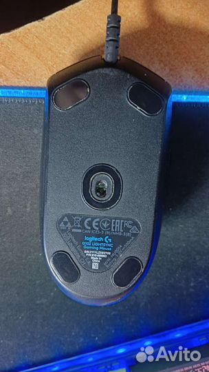 Игровая мышь logitech g102 lightsync