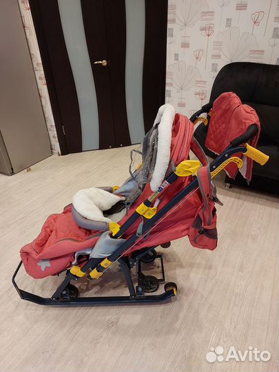 Санки коляска ника 7 3