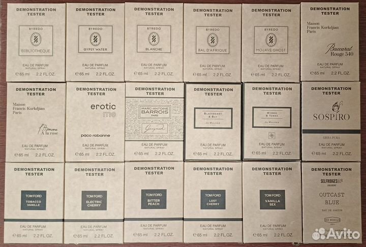 Духи парфюм тестер 65 мл