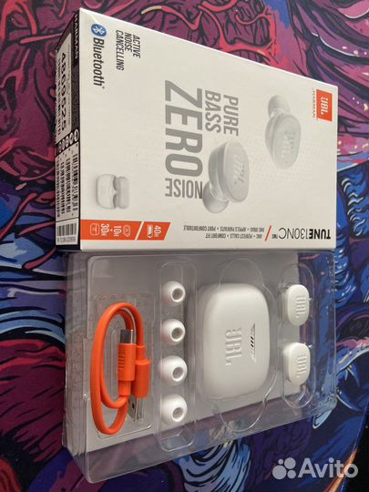 Беспроводные наушники jbl tune 130 nc