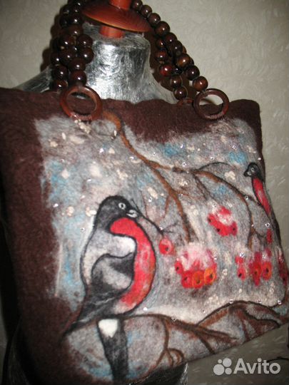 Сумка валяная