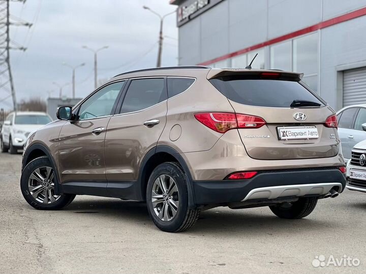 Hyundai Santa Fe 2.2 AT, 2015, 159 000 км