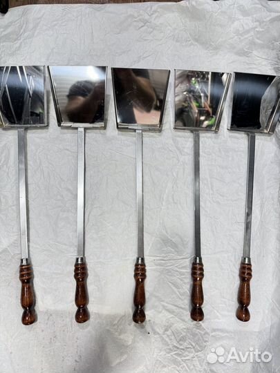 Совок и кочерга для мангала