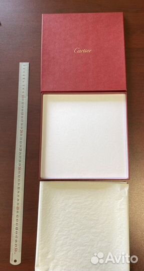 Коробка Cartier для платка. Оригинал
