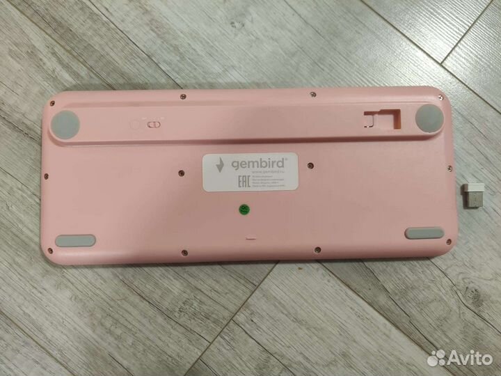 Gembird. Клавиатура беспроводная USB/KBW-5