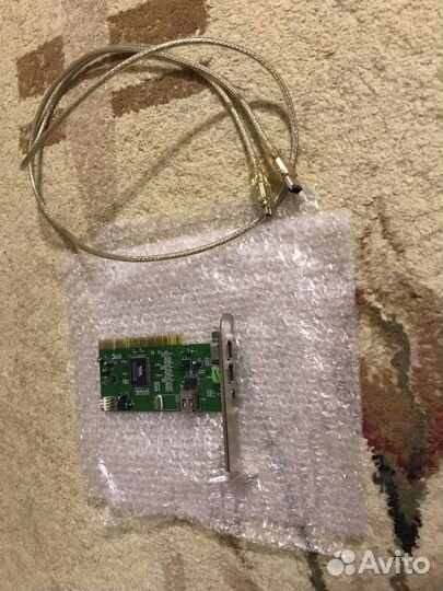 Плата ieee 1394 с кабелем