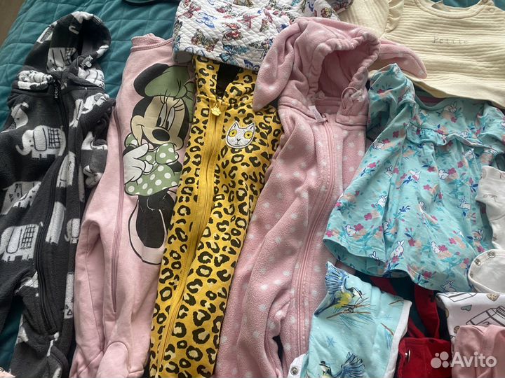 Пакет вещей на девочку 62-74