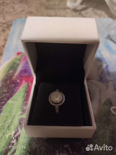Swarovski серьги кольца
