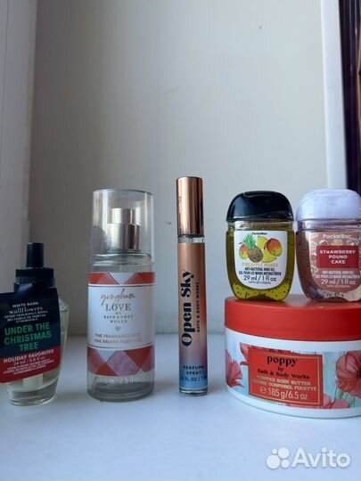 Bath and body парфюм, спреи, антибаки, баттер