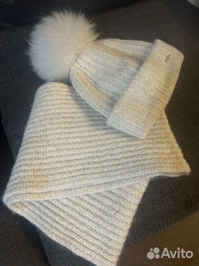 Шапка и снуд для девочки noble people