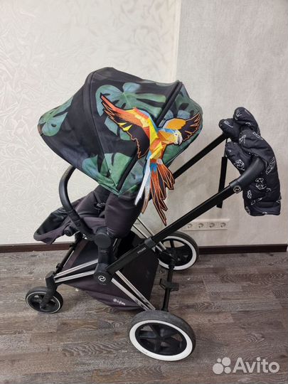 Коляска cybex 3 в 1 platinum полный комплект