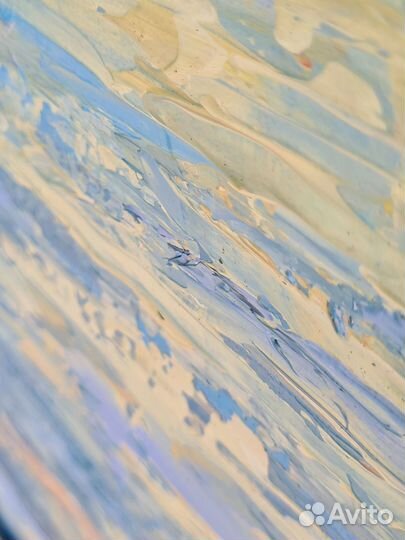 Картина акрилом абстракция