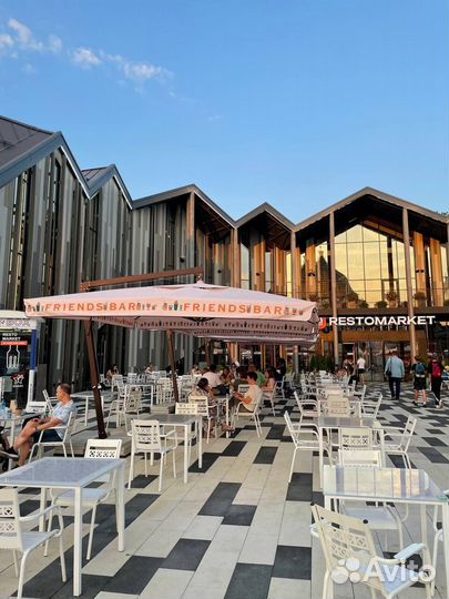 Зонт уличный для кафе и веранды