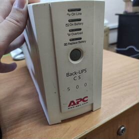 Ибп APC back ups CS 500 без аккумулятора