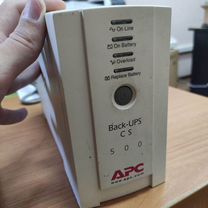 Ибп APC back ups CS 500 без аккумулятора