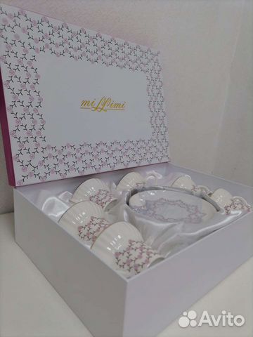 Кофейный сервиз 12 предметов новый