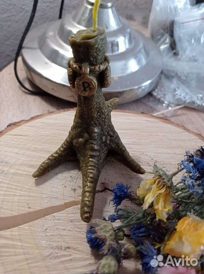 Свечи из натурального воска и вощины