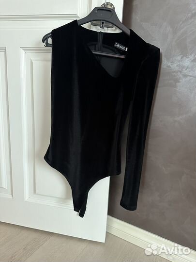 Боди женское черное