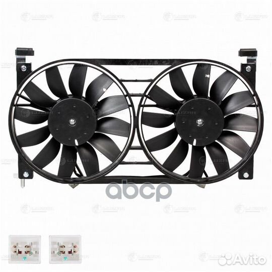 Крыльчатка с эл.мотором ваз 21214 Нива (тип В