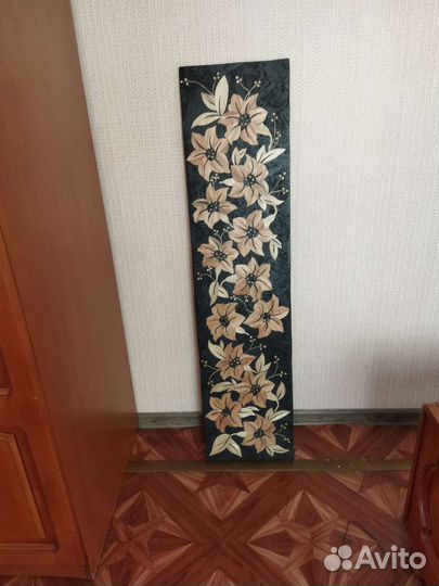 Уникальные панно из пшеничной соломы - украшения