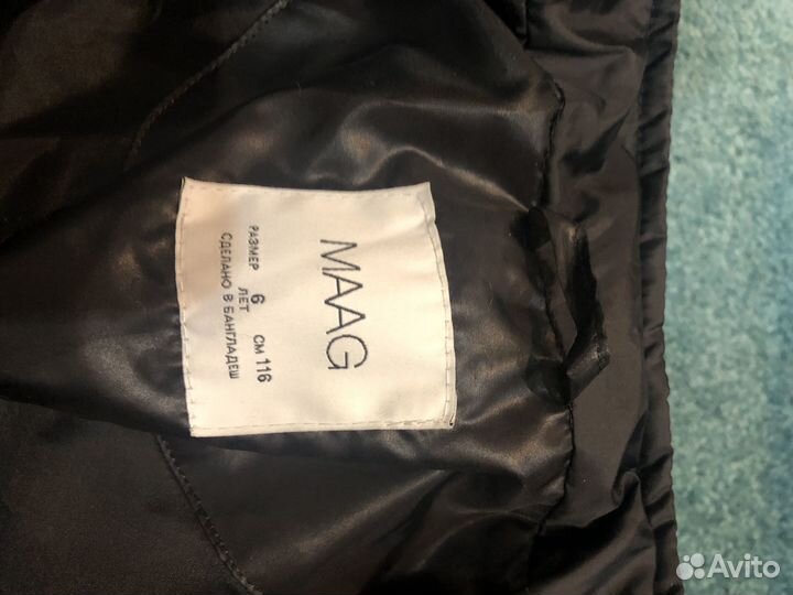 Куртка детская зимняя. Zara ориг (сейчас maag)