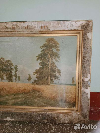 Картина советского периода Картина на холсте СССР