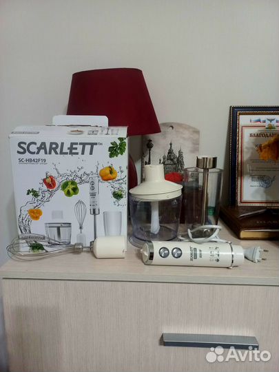 Погружной блендер Скарлер на запчасти