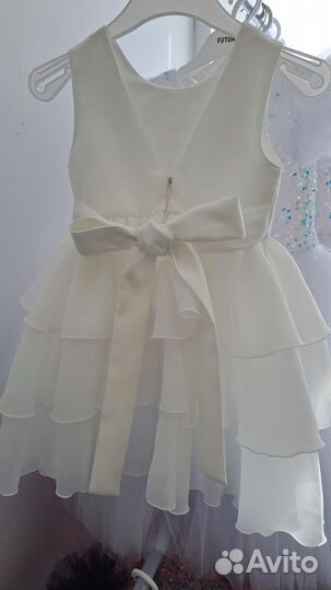 Платье для девочки нарядное 98-104