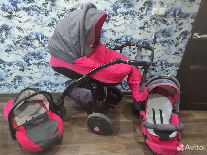 Коляска zippy 3 в 1