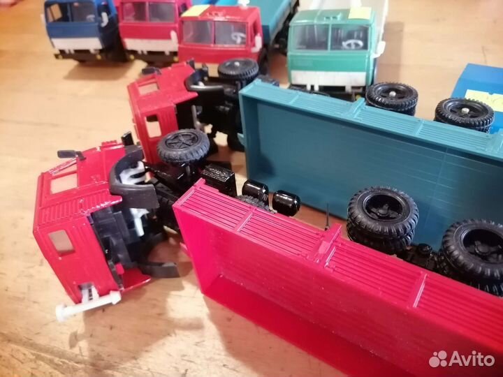 Модели автомобилей СССР Камаз 5320 и 53212