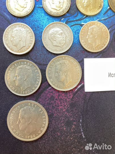 Монеты Испании