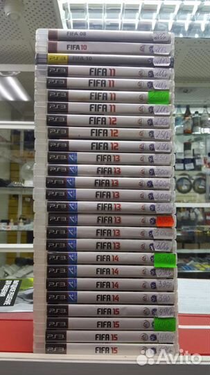 Fifa PS3 08, 10, 11, 12, 13, 14, 15