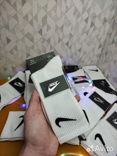 Носки Nike белые