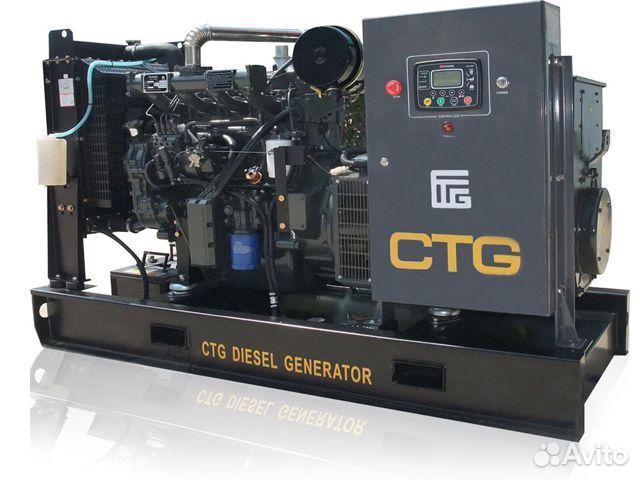 Трехфазный дизельный генератор CTG AD-345RE