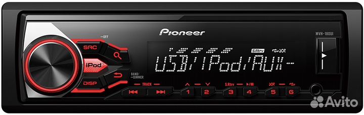 Автомагнитола pioneer MVH-08UB