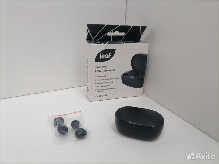 Наушники Беспроводные Внутриканальные Leef MW-TWS