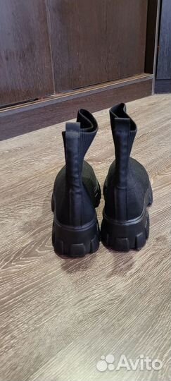 Демисезонные ботинки стрейч