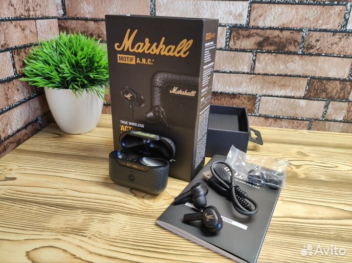 Беспроводные наушники Marshall Motif A.N.C. Black