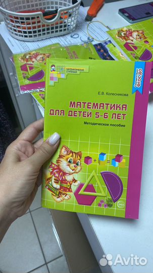 Методическое пособие математика 5-6 лет