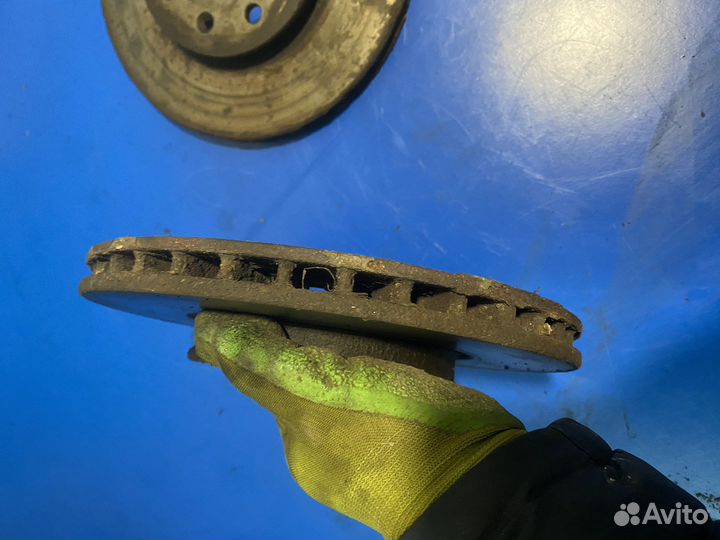 Диск передний тормозной 1шт hyundai solaris 1