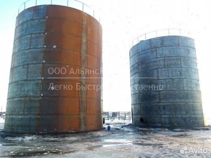 Резервуары горизонтальные