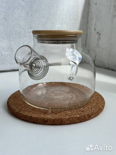 Чайник заварочный стеклянный