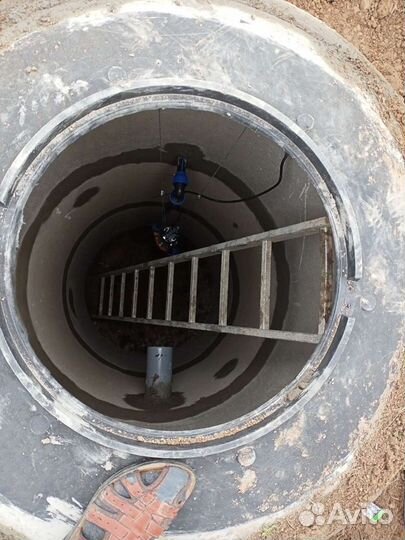 Септик из бетонных колец