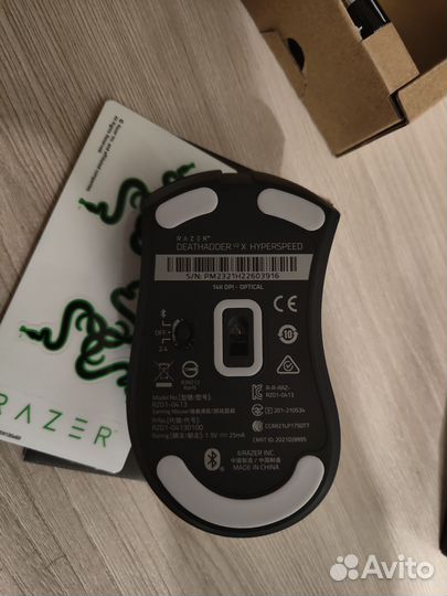 Razer Deathadder v2 hyperspeed (новая)