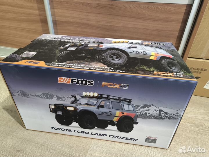Fms fcx10 Toyota lc80 1/10